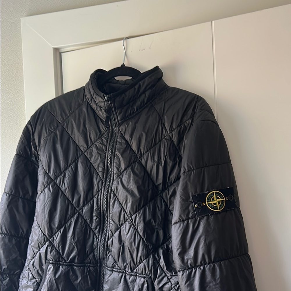 Stone Island Quilted Down Jacket